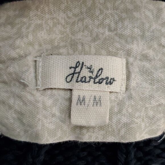 HARLOW dark blue medium knit sweater - Picture 6 of 6